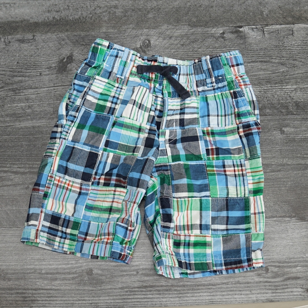 Gymboree plaid madras shorts